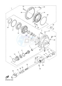 FJR1300A FJR1300A ABS (1MC1,1MC2 1MC6) drawing DRIVE SHAFT