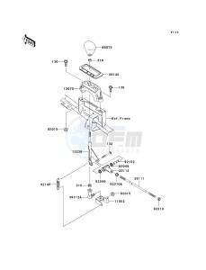 KVF 360 A [PRAIRIE 360 4X4] (A6F-A9F) A9F drawing CONTROL