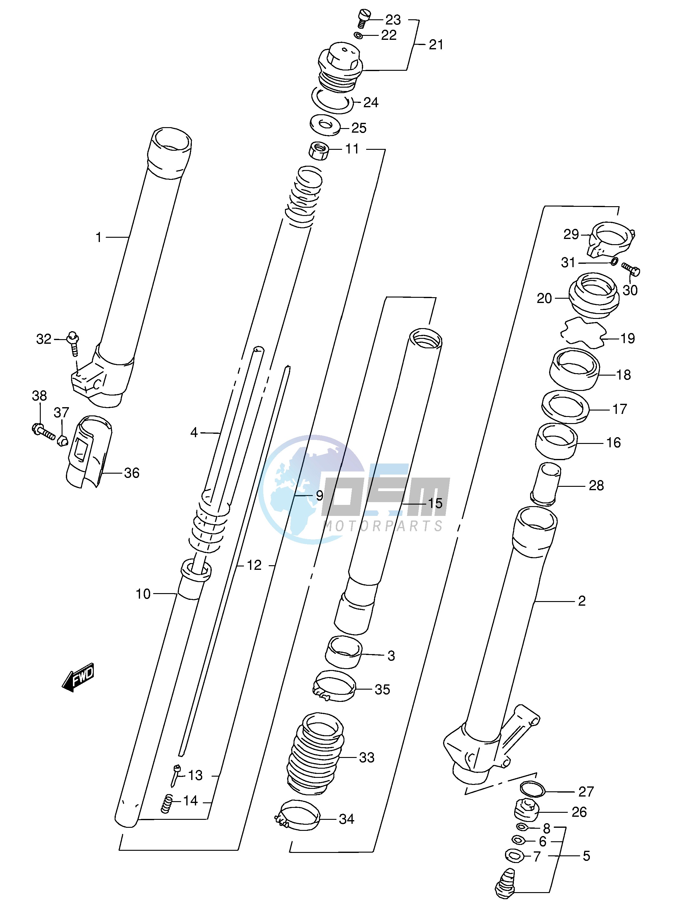 FRONT DAMPER