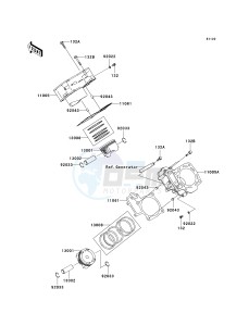 KRF 750 F [TERYX 750 4X4 NRA OUTDOORS] (F8F) F8F drawing CYLINDER_PISTON-- S- -