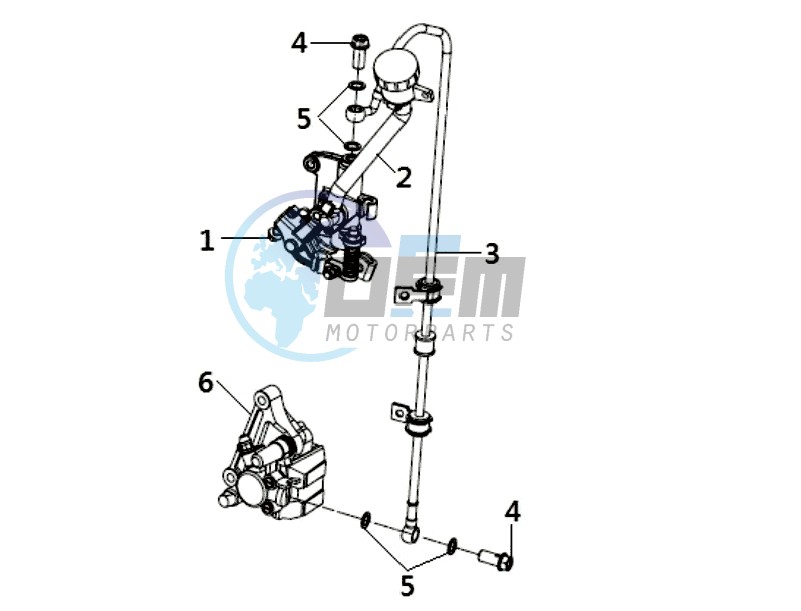 BRAKE CALIPER / BRAKE LEVER