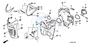 SH300A9 UK - (E / ABS MKH TBX) drawing FRONT COVER