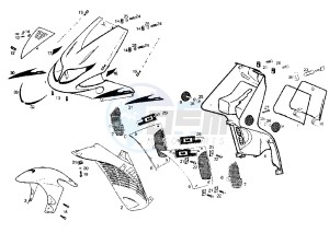 PREDATOR O2 - 50 cc drawing FRONT BODY