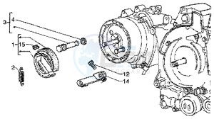 ET4 150 Leader drawing Brake lever