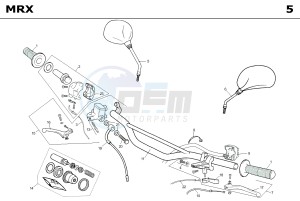 MRX 50 drawing CONTROLS -  STEER