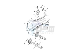 YP MAJESTY 400 drawing CAMSHAFT- CHAIN