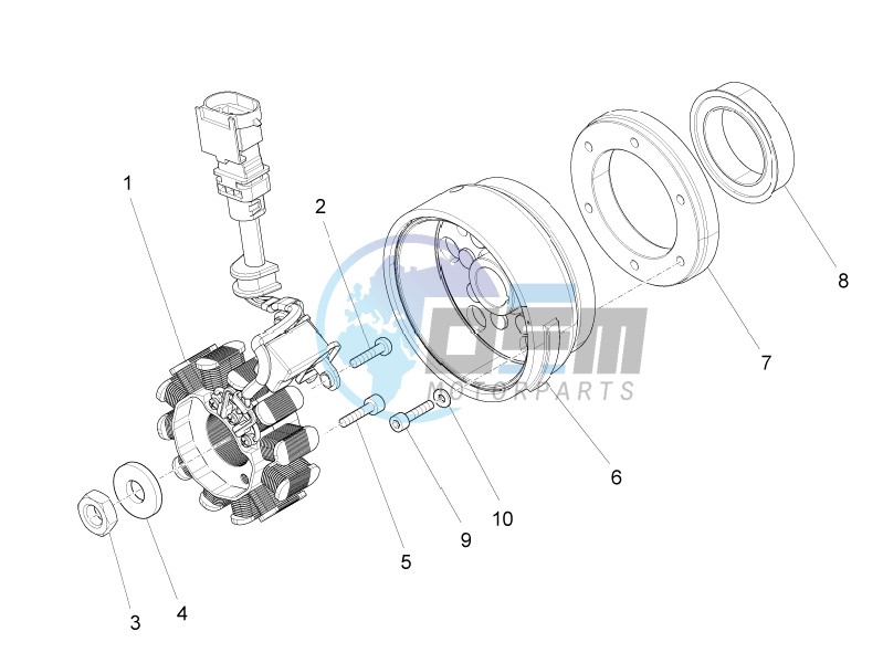 Cdi magneto assy / Ignition unit