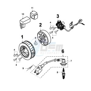 VIVA XRCA 2 drawing IGNITION PART