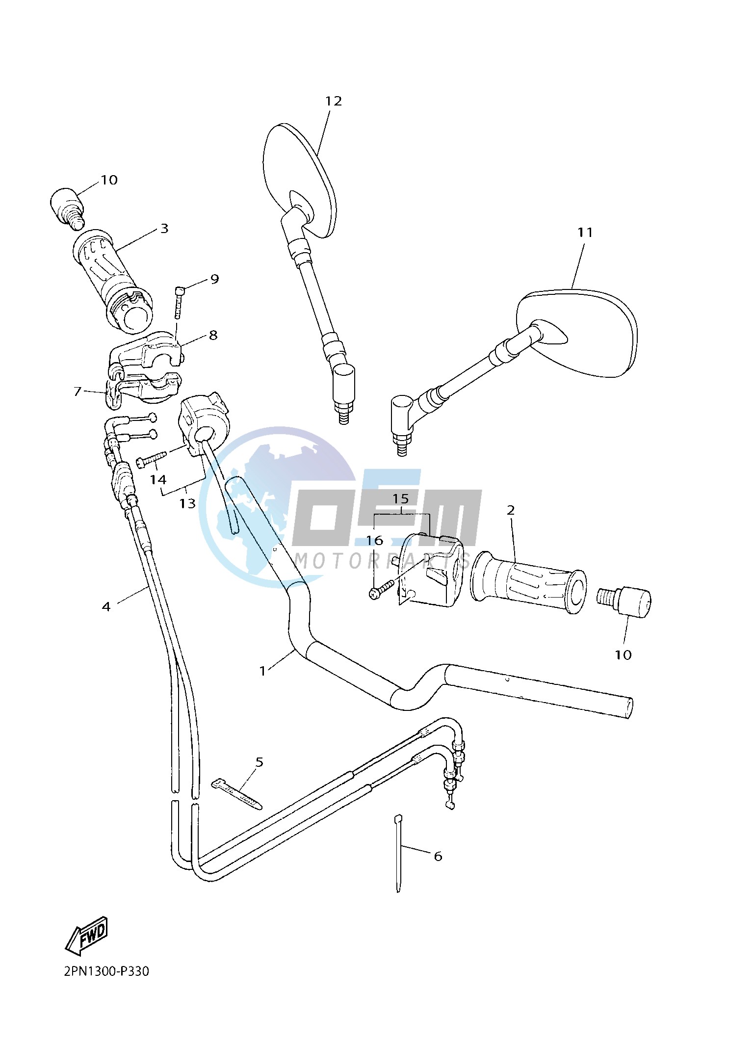 STEERING HANDLE & CABLE