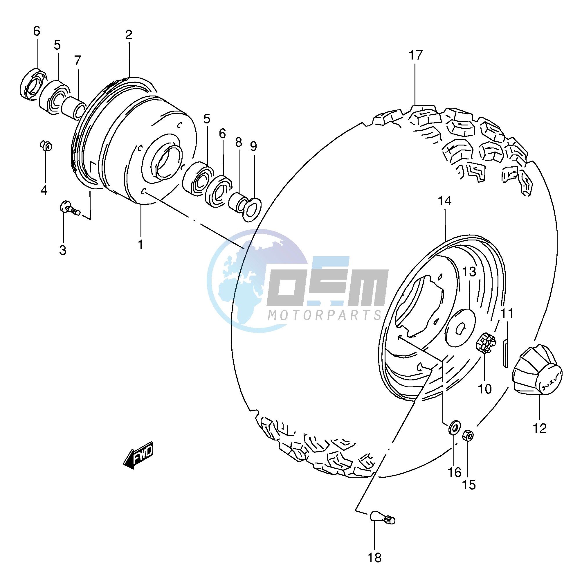 FRONT WHEEL