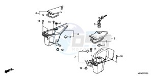 NT700VAB drawing FAIRING POCKET