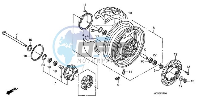 REAR WHEEL