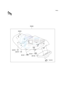 ZG 1400 A [CONCOURS 14 ABS] (8F-9F) A8F drawing SEAT