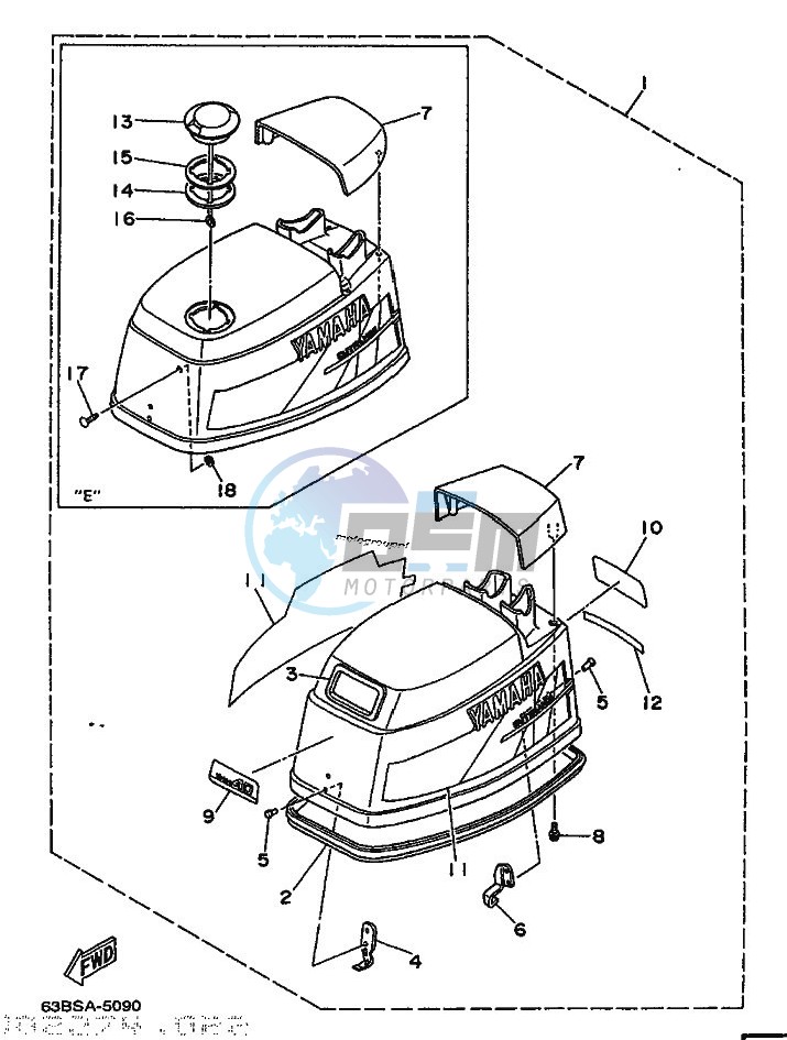 TOP-COWLING