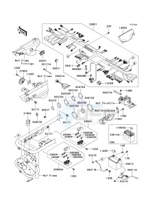 KAF 620 R [MULE 4010 TRANS4X4] (R9F-RAFA) R9F drawing CHASSIS ELECTRICAL EQUIPMENT