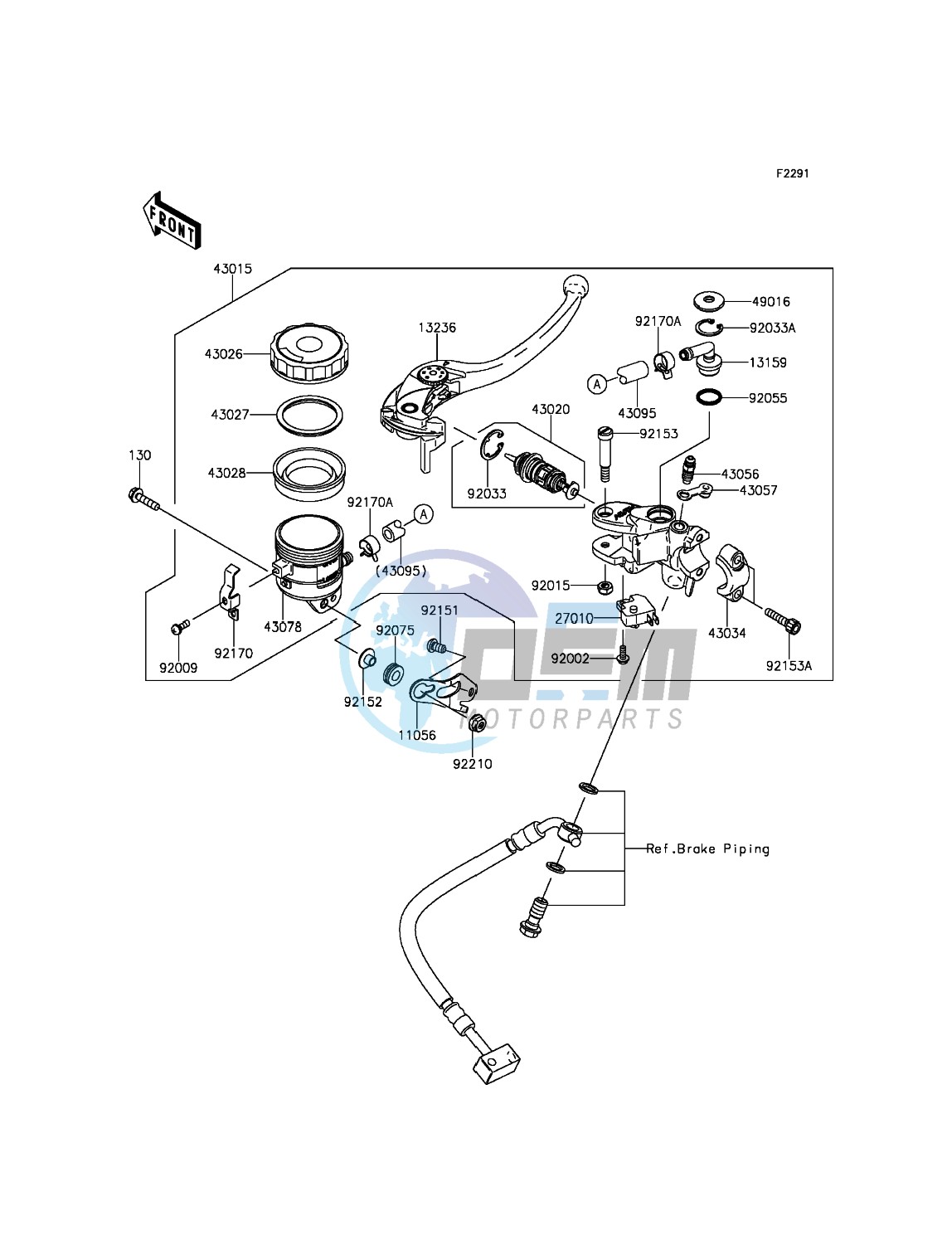 Front Master Cylinder