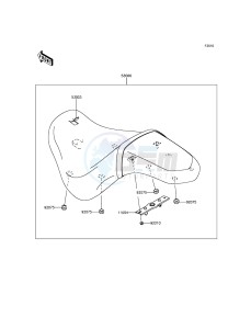 VULCAN 900 CUSTOM VN900CGF GB XX (EU ME A(FRICA) drawing Seat