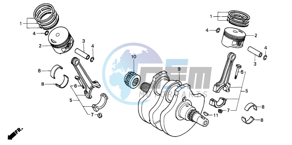 CRANKSHAFT/PISTON