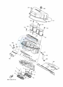 MT-10 MTN1000 (B67S) drawing INTAKE