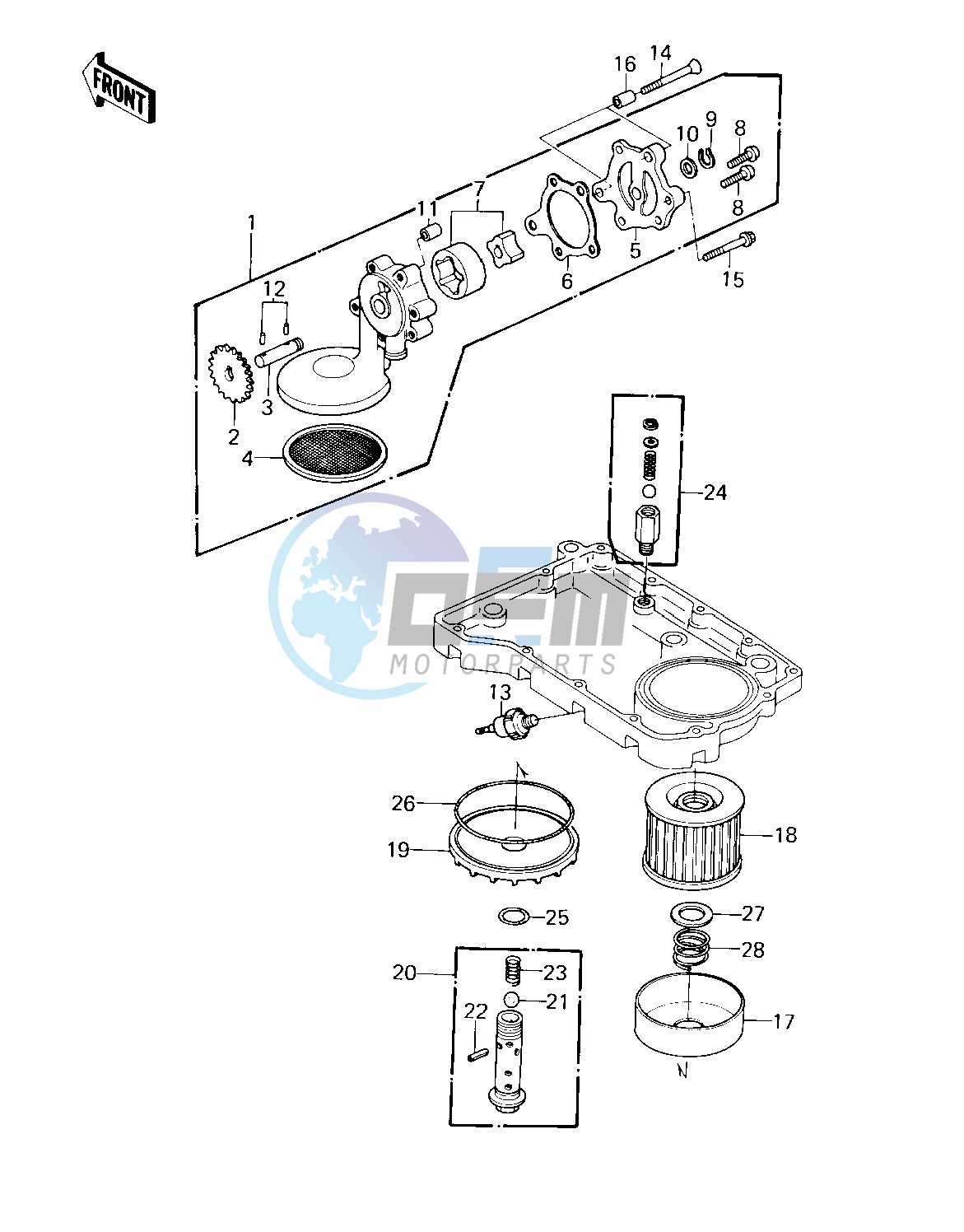 OIL PUMP_OIL FILTER -- 80-81 A1_A2- -