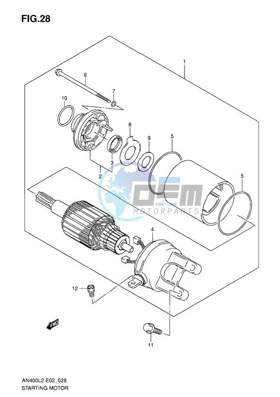 STARTING MOTOR