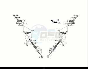 NH-X125 (ME12B2-EU) (E5) (M1) drawing VALVE