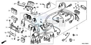 TRX500FAD TRX500FA Europe Direct - (ED) drawing WIRE HARNESS