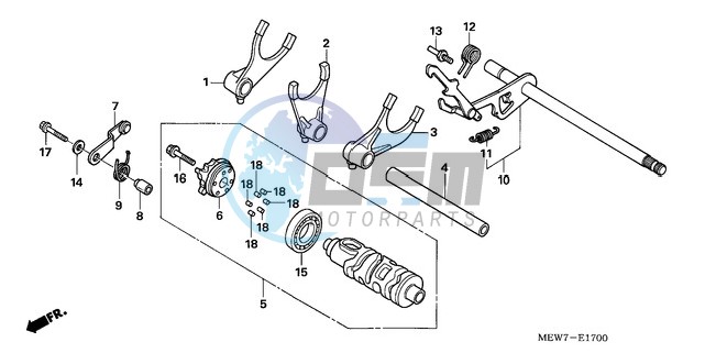 GEARSHIFT DRUM