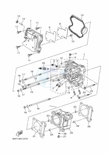 GPD150-A NMAX 150 (BV4D) drawing STARTING MOTOR