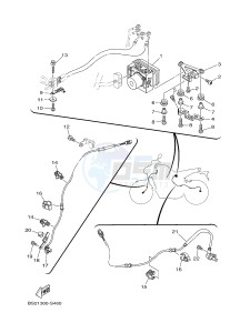 MTN850-A MTN-850-A MT-09 ABS (BS21) drawing ELECTRICAL 3