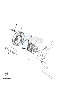 XV250 XV250M (BJP3) drawing OIL CLEANER