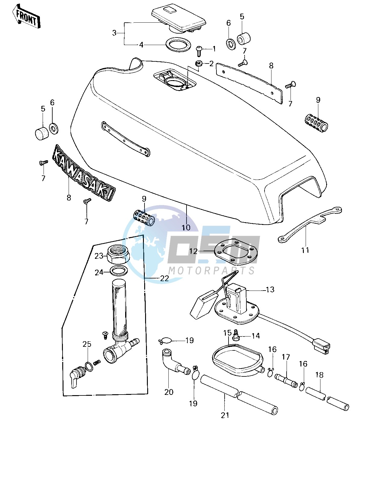 FUEL TANK -- 78 D1- -