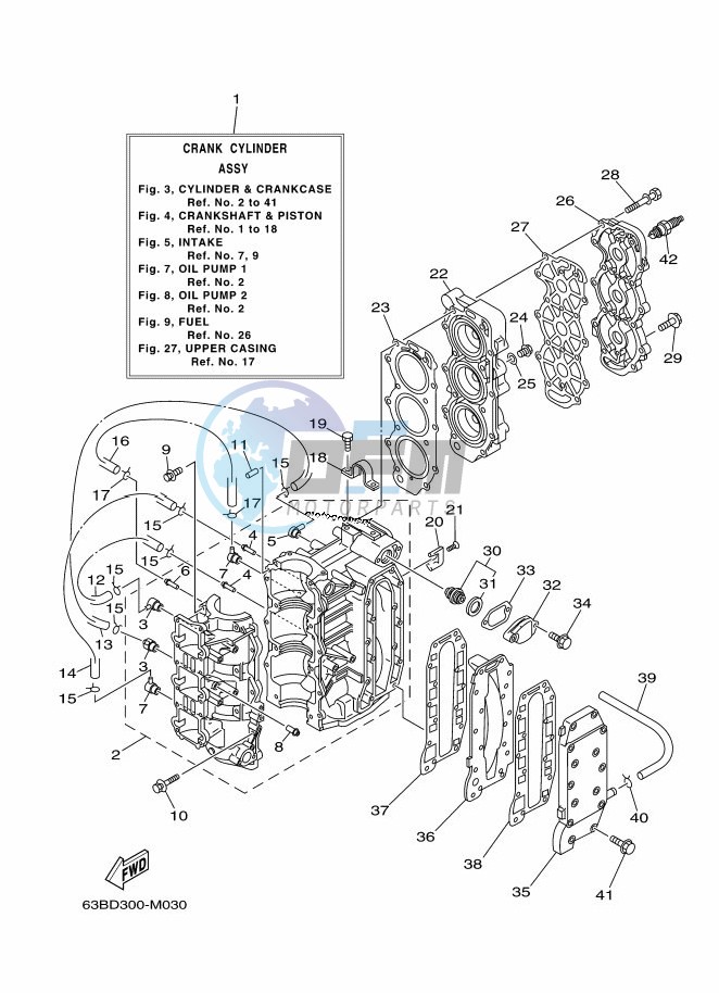 CYLINDER--CRANKCASE