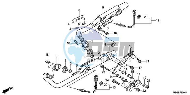 EXHAUST MUFFLER