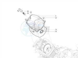 VXL 125 4T 3V drawing Cylinder head cover