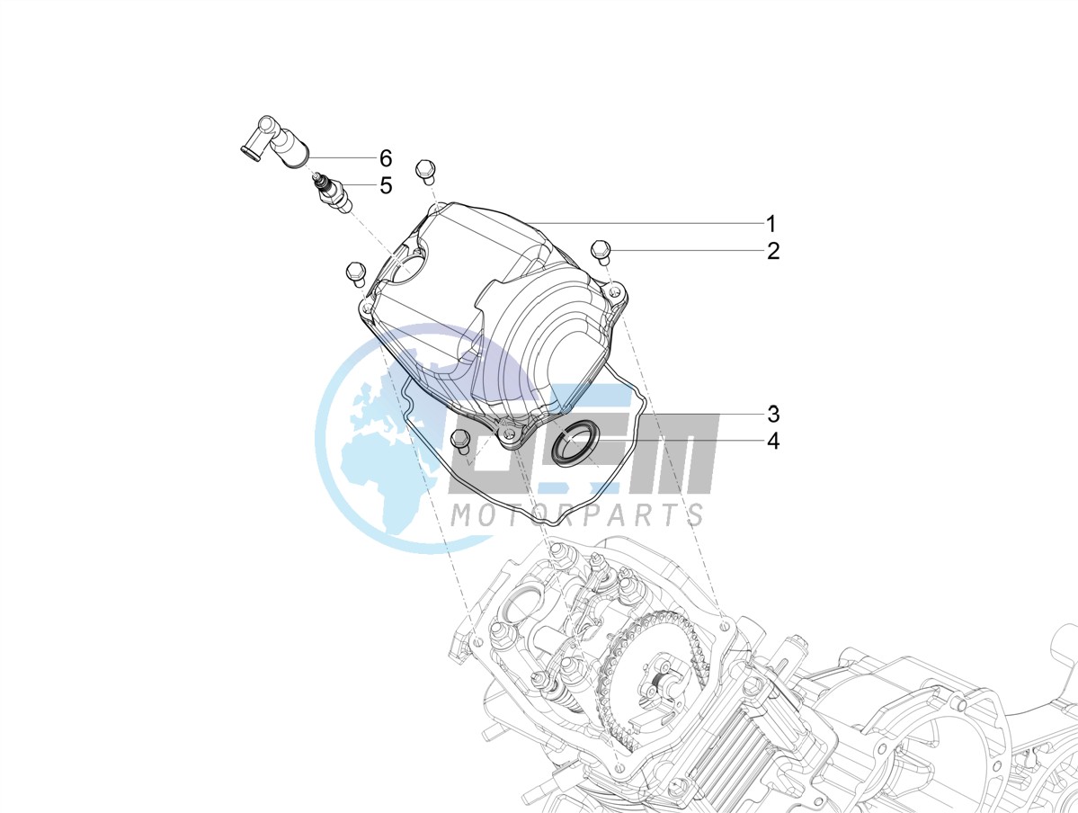 Cylinder head cover