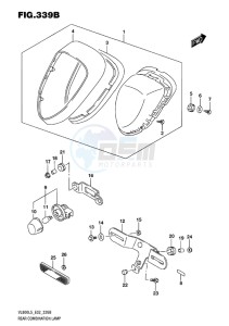 VL800 INTRUDER EU drawing REAR COMBINATION LAMP