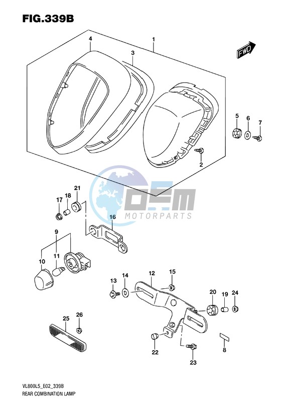 REAR COMBINATION LAMP