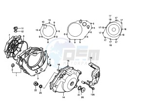 V RAPTOR 650 drawing CRANKCASE COVER