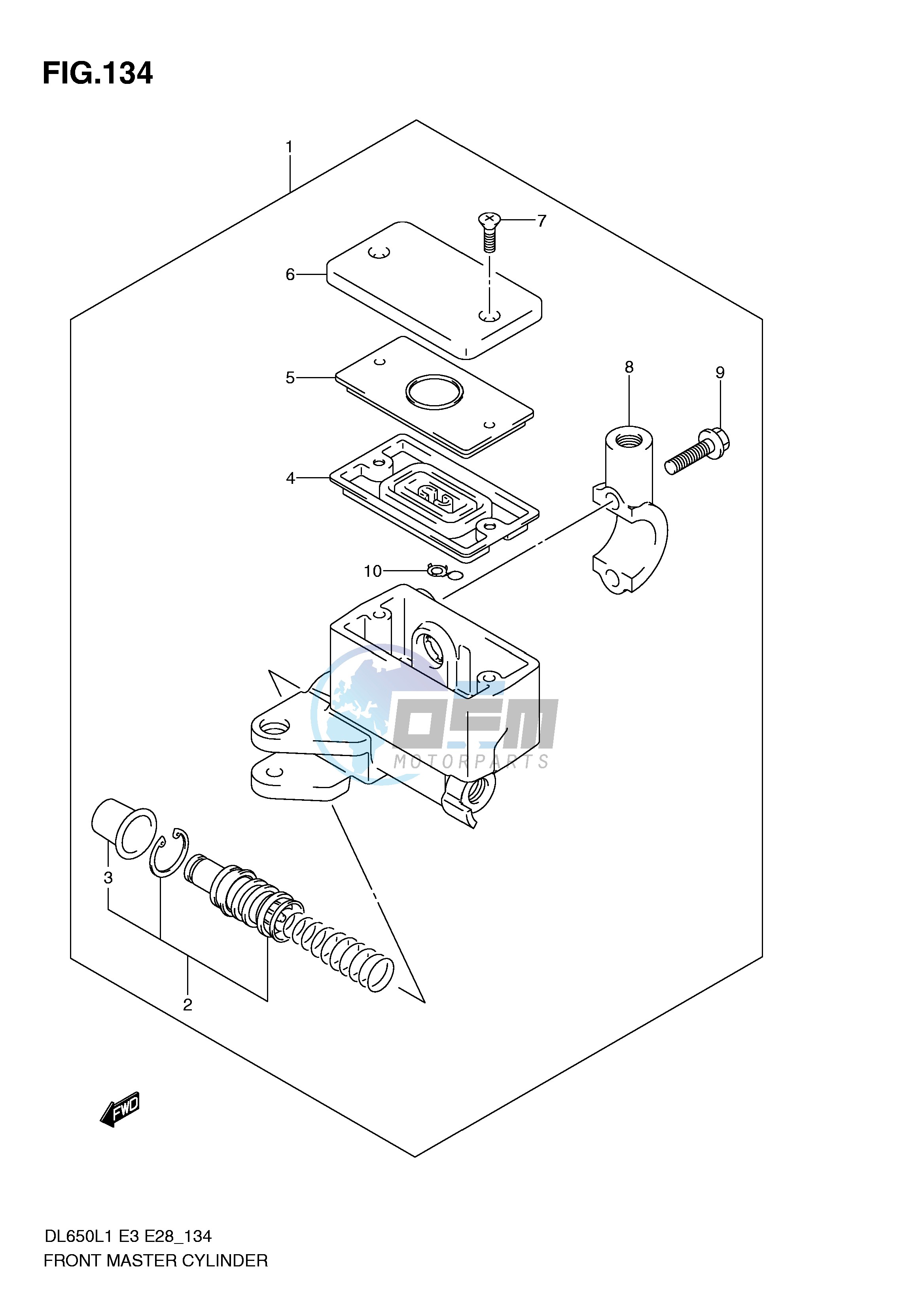 FRONT MASTER CYLINDER