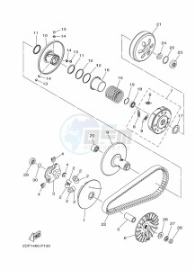 GPD150-A  (BV4C) drawing FRONT BRAKE CALIPER