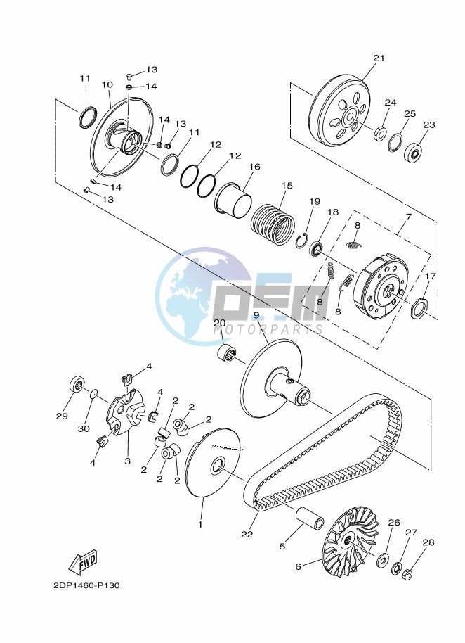 FRONT BRAKE CALIPER