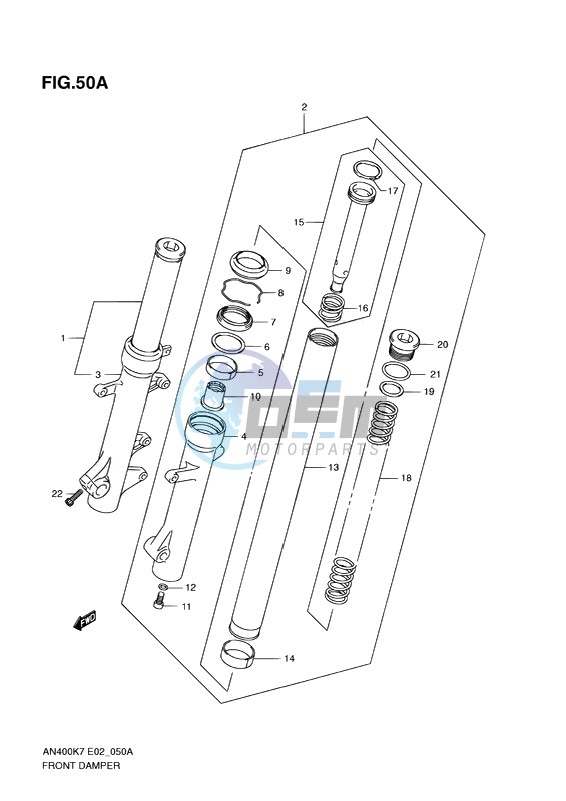 FRONT FORK DAMPER