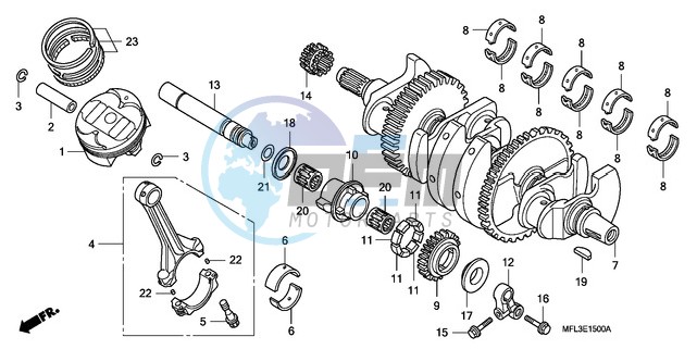 CRANKSHAFT/PISTON