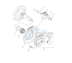 YZF R 125 drawing STARTER