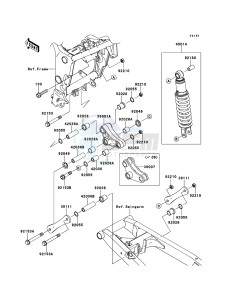 NINJA_250R EX250K9F GB XX (EU ME A(FRICA) drawing Suspension/Shock Absorber