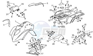 Quasar 180 drawing Body HP