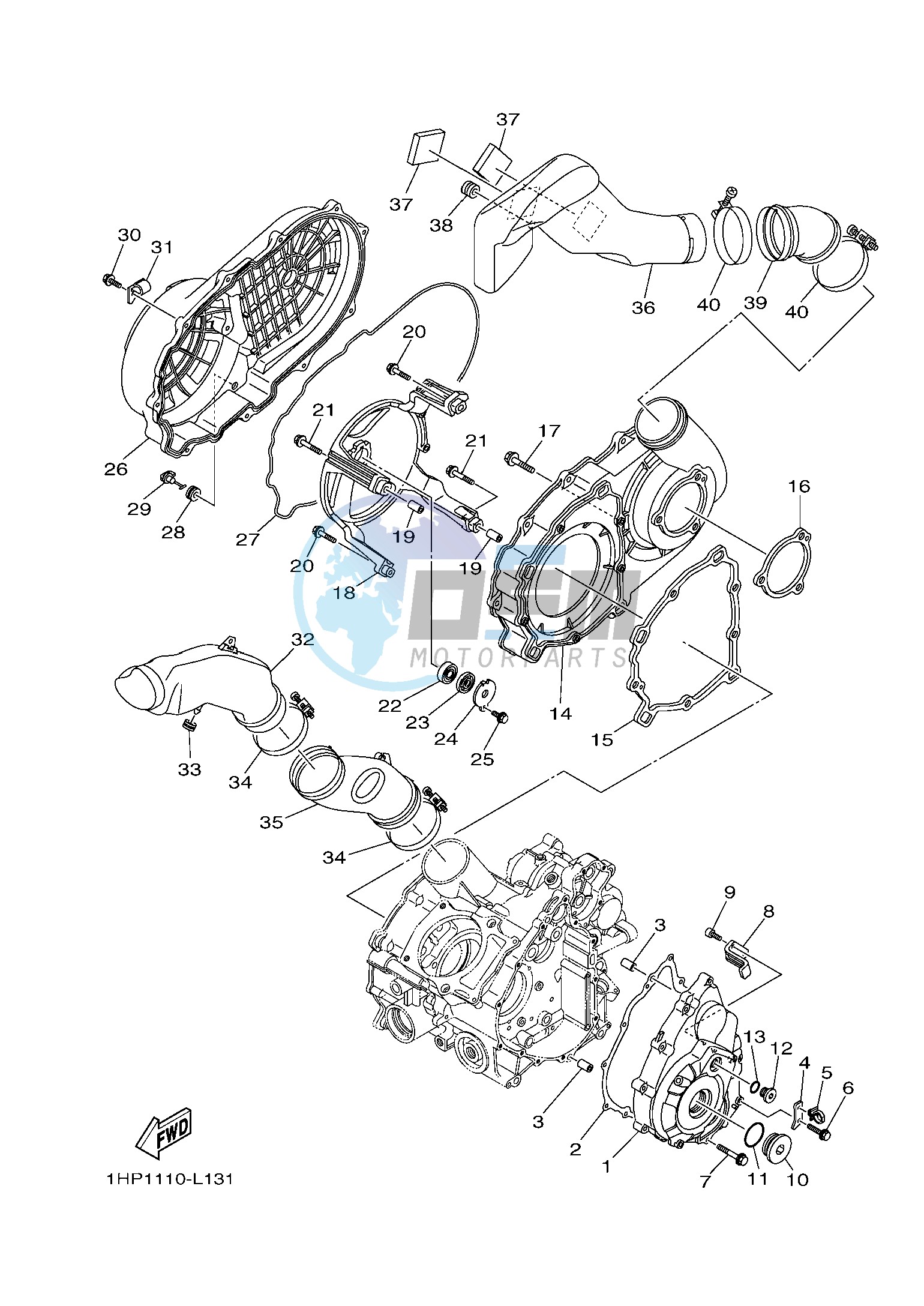 CRANKCASE COVER 1