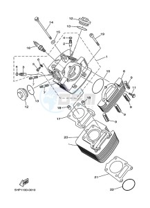 TT-R125LWE (2PTJ) drawing CYLINDER