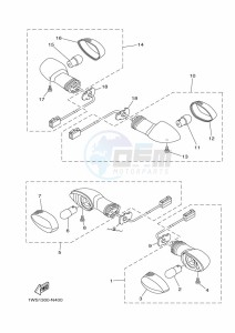 MT-07 MTN690-A (B4CS) drawing FLASHER LIGHT